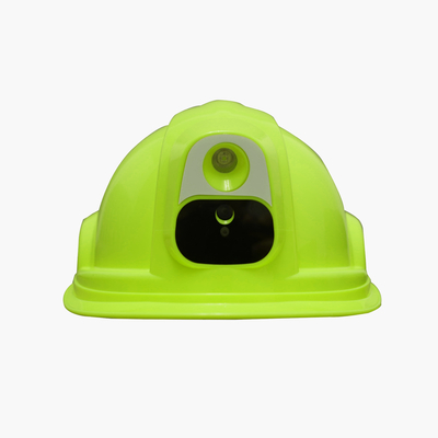 กล้อง 4G GPS Tracking Safety Helmet Camera พร้อมฟังก์ชัน Wi-Fi และความจุในการเก็บของ 64GB สําหรับแรงงานเหมืองในโปรแกรมบริหาร