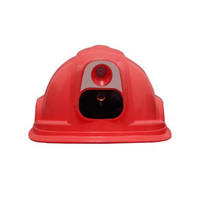 กล้อง 4G GPS Tracking Safety Helmet Camera พร้อมฟังก์ชัน Wi-Fi และความจุในการเก็บของ 64GB สําหรับแรงงานเหมืองในโปรแกรมบริหาร