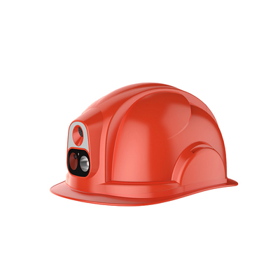 การติดตาม GPS 4G ที่แข็งแกร่ง Hardhat สําหรับสถานที่ก่อสร้าง ระยะส่อง 0.5m ถึงความไม่จํากัด -20°C ถึง 60°C