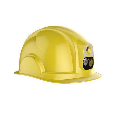 4G จีพีเอสติดตาม hardhat สําหรับสถานที่ก่อสร้าง