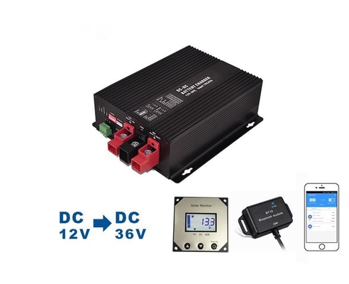 48V บอร์ดแบตเตอรี่อัตราต่ออัตราแรงดัน DC12V ถึง 48V แบตเตอรี่ชาร์จกับการบริโภคตัวเองปัจจุบัน 35 MA ปัจจุบันการออกสูงสุด 15.4A