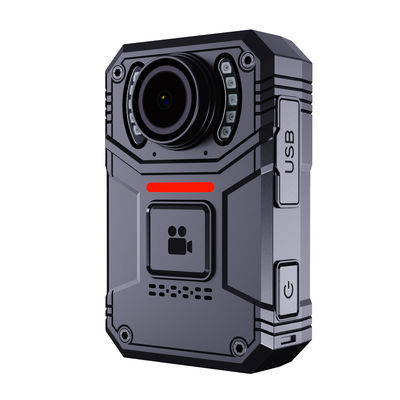 กล้องถ่ายภาพร่างกาย เครื่องบันทึกวิดีโอ 4K พกพาเพื่อความปลอดภัย