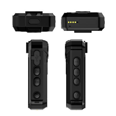 SOS LED สีแดงและสีฟ้า LED 4 สีขาว LED กล้องมือถือ 4G 2K 2.4in Android 12 Bodycam
