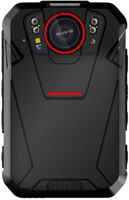 กล้องติดตัวเจ้าหน้าที่ตำรวจกันน้ำ IP67 และหน่วยความจำ 32GB