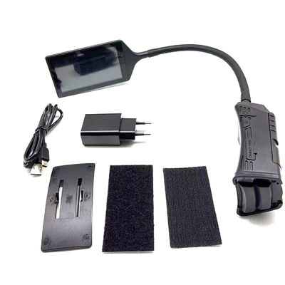 กล้องติดหมวกกันน็อคแบบเรียลไทม์ 4G ตรวจจับก๊าซสำหรับนักดับเพลิง