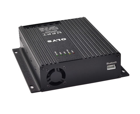 เครื่องควบคุมการชาร์จ 50A MPPT การชาร์จแบตเตอรี่พลังแสงอาทิตย์ 24V DC