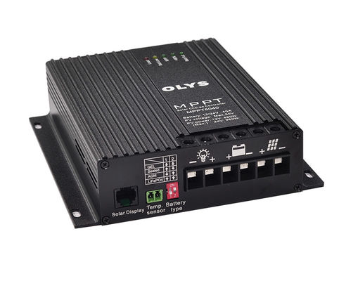 เครื่องควบคุมการชาร์จ 50A MPPT การชาร์จแบตเตอรี่พลังแสงอาทิตย์ 24V DC