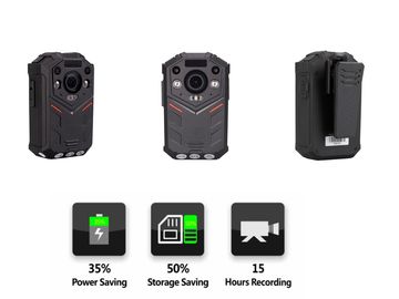 Water Mark Police Camera Recorder เซ็นเซอร์ CMOS 5MP พร้อมฟังก์ชั่นบันทึกภาพ