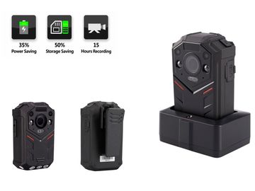 Water Mark Police Camera Recorder เซ็นเซอร์ CMOS 5MP พร้อมฟังก์ชั่นบันทึกภาพ
