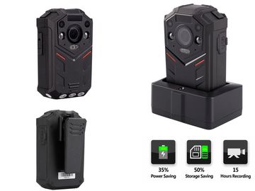 กล้องตัวตำรวจแบตเตอรี่ 3100 MAH, รูปแบบวิดีโอ Wifi Body Camera