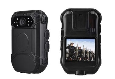 IR Night Vision Waterproof HD1080p 2 '' ตำรวจสวมกล้องพร้อมรีโมทคอนโทรล