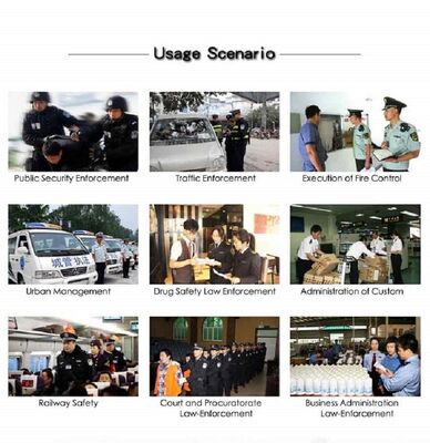 2 นิ้ว LCD Bodycam Picture-in Picture Mode กับกล้อง HD ข้างนอก
