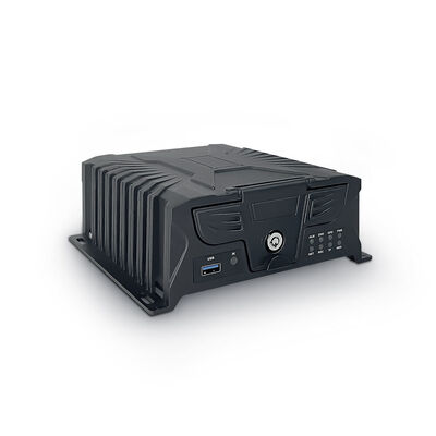 4G Mobile DVR พร้อมการออกแบบอุตสาหกรรมที่มั่นคง พร้อมพล็อกการบินที่ป้องกันการทําลายล้างและวงจรป้องกันหลายสายสําหรับยานพาหนะ