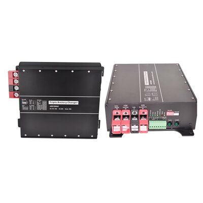 เครื่องชาร์จแบตเตอรี่สามตัวสำหรับรถ RV B2B 60A, AC-DC 40A, MPPT Solar 430W