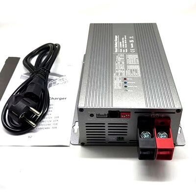 180V-260V AC 50HZ ชาร์จแบตเตอรี่สมาร์ท 12V 30A / 24V 15A / 48V 10A