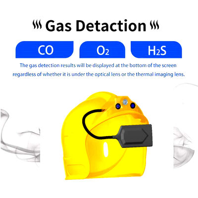 หมวกนิรภัยกันไฟแบบใช้ภาพความร้อน กล้องอินฟราเรด