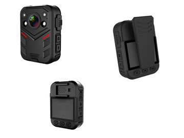 หน้าจอ LCD ขนาด 2 นิ้วที่ตำรวจสวมกล้อง แบตเตอรี่ 2700MAH รองรับพิกัด GPS