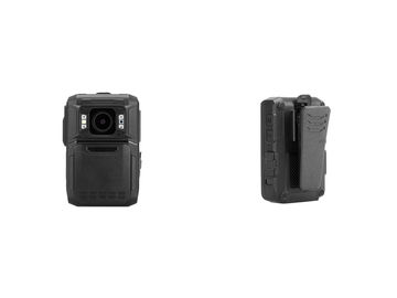 ตำรวจสวมเครื่องบันทึกวิดีโอขนาดความจุแบตเตอรี่ 3100MAH รูปแบบ MP4