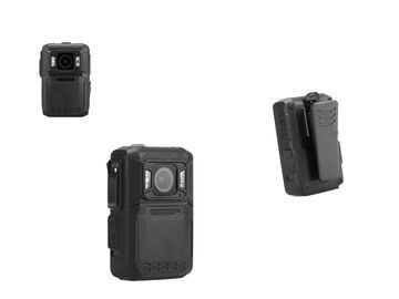 ตำรวจสวมเครื่องบันทึกวิดีโอขนาดความจุแบตเตอรี่ 3100MAH รูปแบบ MP4