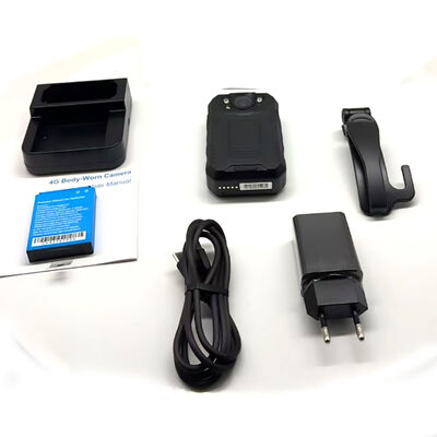 WiFi แอนดรอยด์ 12 กล้องใส่ร่างกาย Onvif Rtsp 4G SIM Vms System