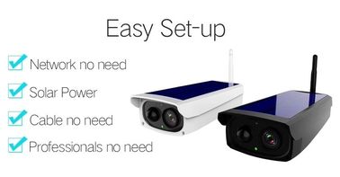 1080P Wifi Security กล้อง แบตเตอรี่พลังงานแสงอาทิตย์ Real Time Remote Video Voice Intercom CCTV