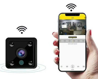 การรักษาความปลอดภัยภายในบ้าน Wifi Security Camera แบตเตอรี่ขับเคลื่อน IR 1080P Smart CCTV Type