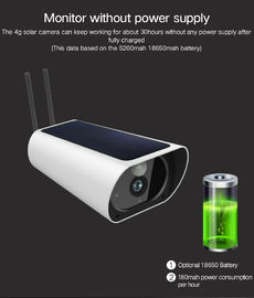 1080P 4G โซลา Wifi กล้องรักษาความปลอดภัย Ourdoor IP67 พร้อม Night Vision Motion Detection
