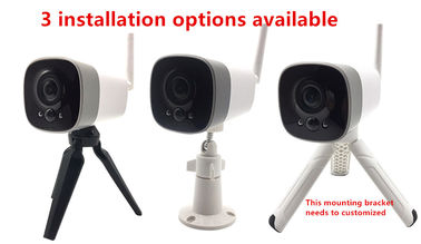 เครือข่าย Wifi 802.11b/G/N Night Vision กล้องรักษาความปลอดภัย PIR การตรวจจับร่างกาย Wake Up