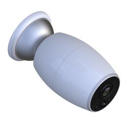 การเฝ้าระวัง Wifi กล้องรักษาความปลอดภัยแบตเตอรี่แบบชาร์จไฟความละเอียด 1080 * 720