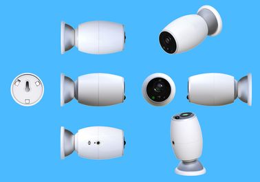 การเฝ้าระวัง Wifi กล้องรักษาความปลอดภัยแบตเตอรี่แบบชาร์จไฟความละเอียด 1080 * 720