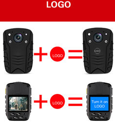 140 องศา WIFI Body Worn Camera / บันทึกวิดีโอการรักษาความปลอดภัย Pocket Police Camera Body Camera 4K 2K 1080P