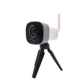 กล้องรักษาความปลอดภัยขนาดเล็ก Wifi พร้อมกล้องรักษาความปลอดภัย IP แบบใช้แบตเตอรี่ 18650 1080p ที่เก็บข้อมูลบนคลาวด์ฟรี