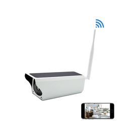 กล้องรักษาความปลอดภัย Wifi แบบใช้แบตเตอรี่พร้อมแผงโซลาร์เซลล์ Night Vision 2 Way Audio