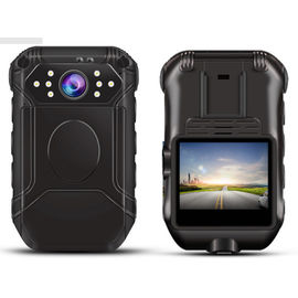 กล้องที่สวมใส่ร่างกาย 1080P การเล่น GPS 140 มุมกว้าง Night Vision กล้องบันทึกตำรวจ
