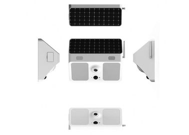 Solar WiFi Wireless Pir Floodlight พร้อมแบตเตอรี่กล้องที่ขับเคลื่อนด้วยวิดีโอ Full HD ความปลอดภัยกลางแจ้ง