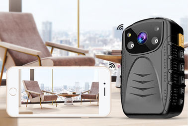 ตัวตำรวจขนาดเล็ก 4K สวมกล้อง F1 มินิกล้องวงจรปิดกันน้ำ Action Cam พร้อม Wifi Gps Remote Controller