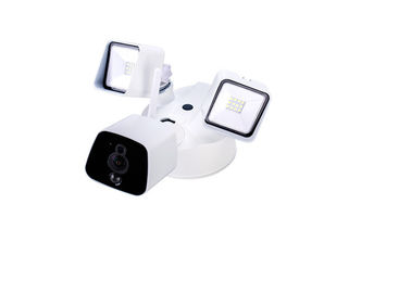 1080P WIFI กล้องรักษาความปลอดภัยกลางแจ้ง หลอดไฟ LED พร้อมการบันทึกวิดีโอการตรวจจับการเคลื่อนไหว PIR