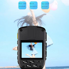 4K GPS Wearable Police Body สวมใส่ กล้อง Action Cam DVR เครื่องบันทึก IP66 Waterproof Night Vision