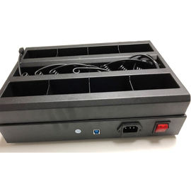 8 Ports Universal Docking Station ฐานชาร์จอลูมิเนียมสำหรับเครื่องบันทึกกล้องของตำรวจ