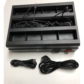 8 พอร์ตสถานีเชื่อมต่อกล้องแบบพกพาสำหรับตัวตำรวจที่สวมใส่กล้อง Power Bank ฐานชาร์จ