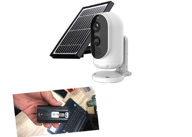 1080P WiFi IP กล้อง ความปลอดภัยไร้สายกลางแจ้ง การชาร์จแบตเตอรี่ กล้อง การเฝ้าระวังเสียง PIR Motion Detection การ์ด SD