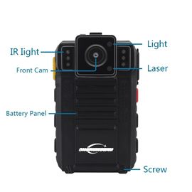 ตำรวจ Android 4G ควรสวมกล้องวิดีโอพ็อกเก็ตกล้อง Night Vision สำหรับพลเรือน
