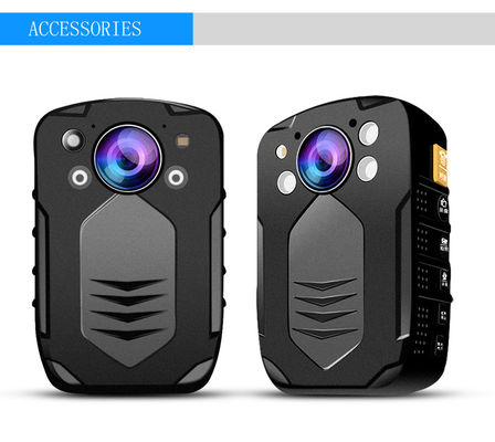 ตำรวจมินิ 4K สวมกล้องการบังคับใช้กฎหมายแบบไร้สายกล้องวิดีโอ 1080P 5.0 MP CMOS Sensor