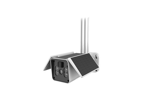 IR Solar Wifi IP66 กล้องรักษาความปลอดภัยกลางแจ้งพร้อม Motion Detective