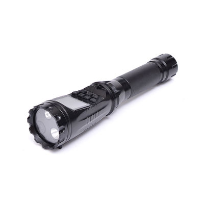 เครื่องบันทึก LED ไฟฉายยุทธวิธีตำรวจ 120 องศา