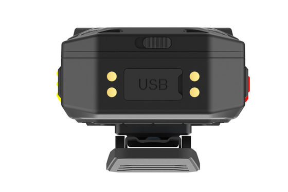 วิดีโอ 1080P HD H.265 2800mAh ตำรวจสวมกล้อง Amba H22
