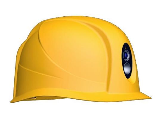 กล้องติดหมวกเพื่อความปลอดภัย คนงานเหมืองไฟฟ้า Smart Hard Hat Protect