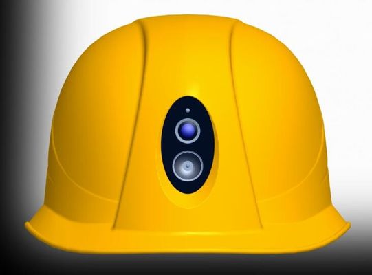 กล้องติดหมวกเพื่อความปลอดภัย คนงานเหมืองไฟฟ้า Smart Hard Hat Protect