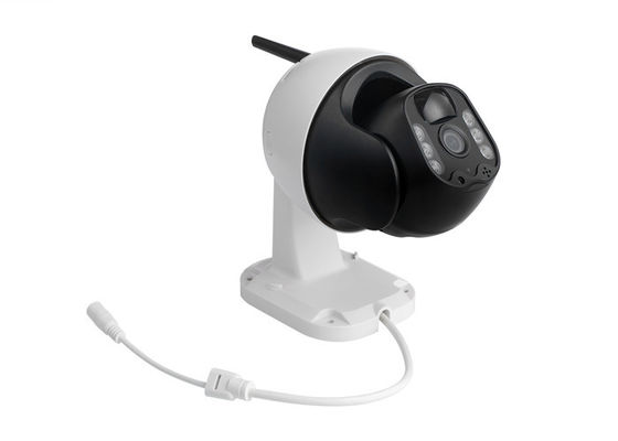อินฟราเรด 0.00001LUX 5W แบตเตอรี่พลังงานแสงอาทิตย์กล้องวงจรปิด 20m IR