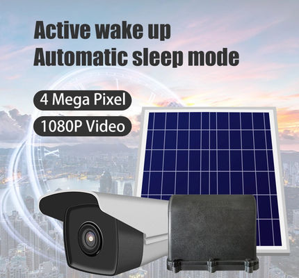 MTK6739 Android 7.0 4G Wifi กล้องรักษาความปลอดภัย 12W สำหรับเสาไฟฟ้า